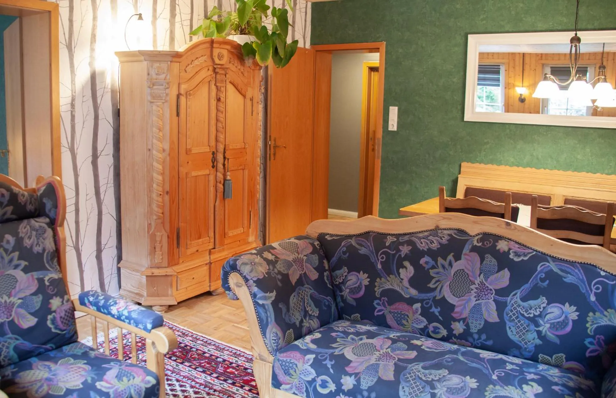 Living room in Waldhaus Wolfsbachmühle