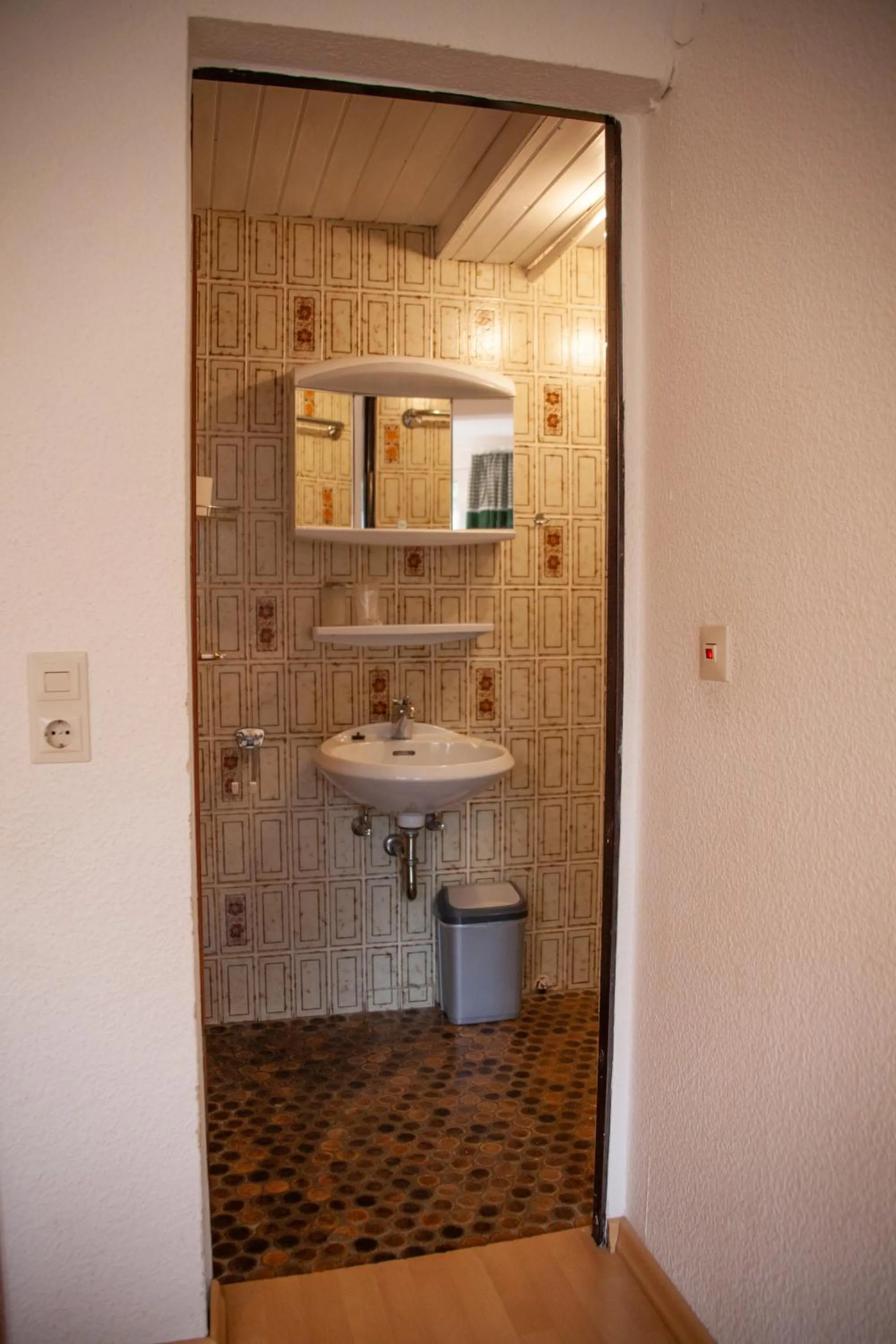 Bathroom in Waldhaus Wolfsbachmühle