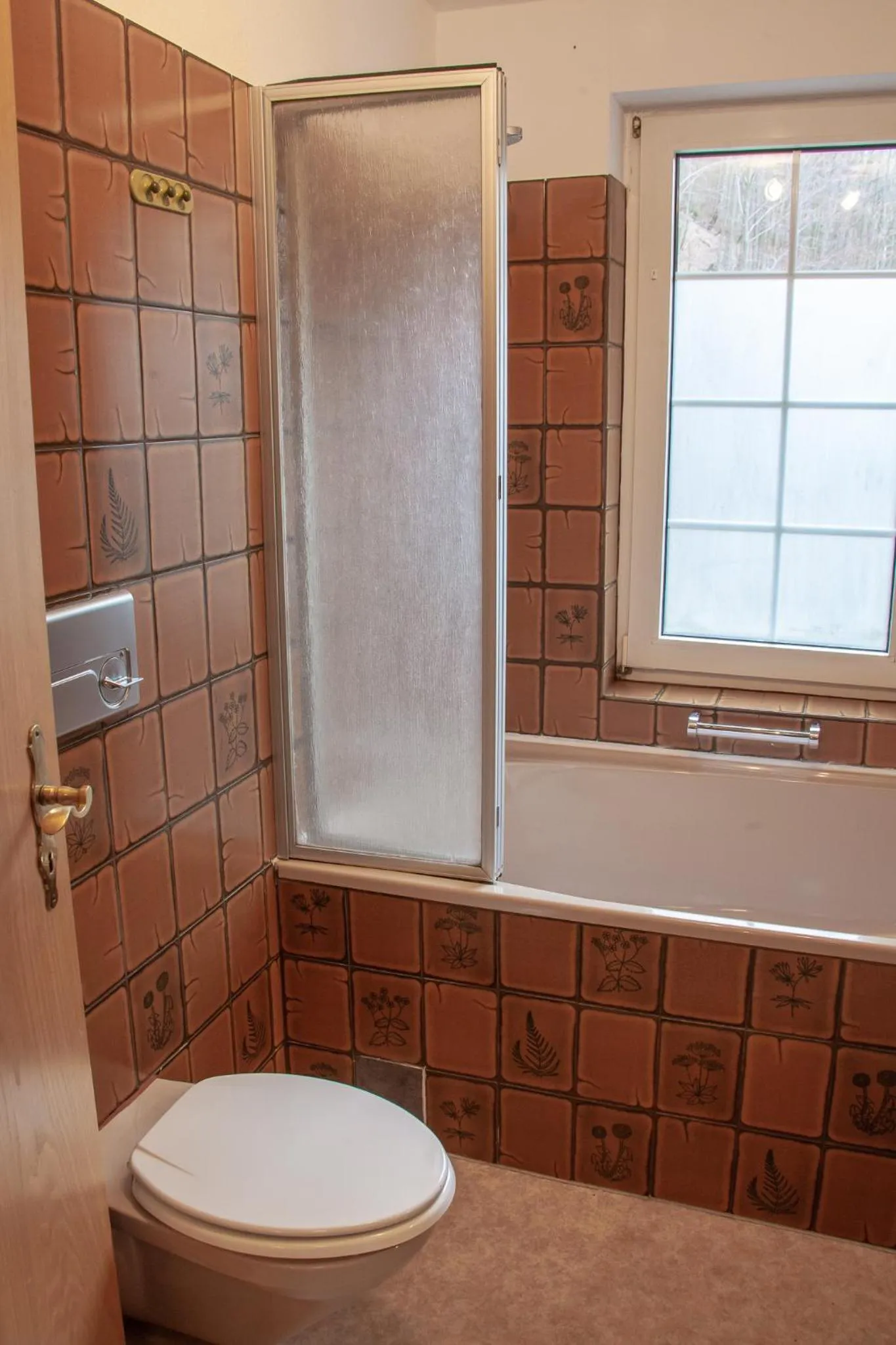 Bathroom in Waldhaus Wolfsbachmühle