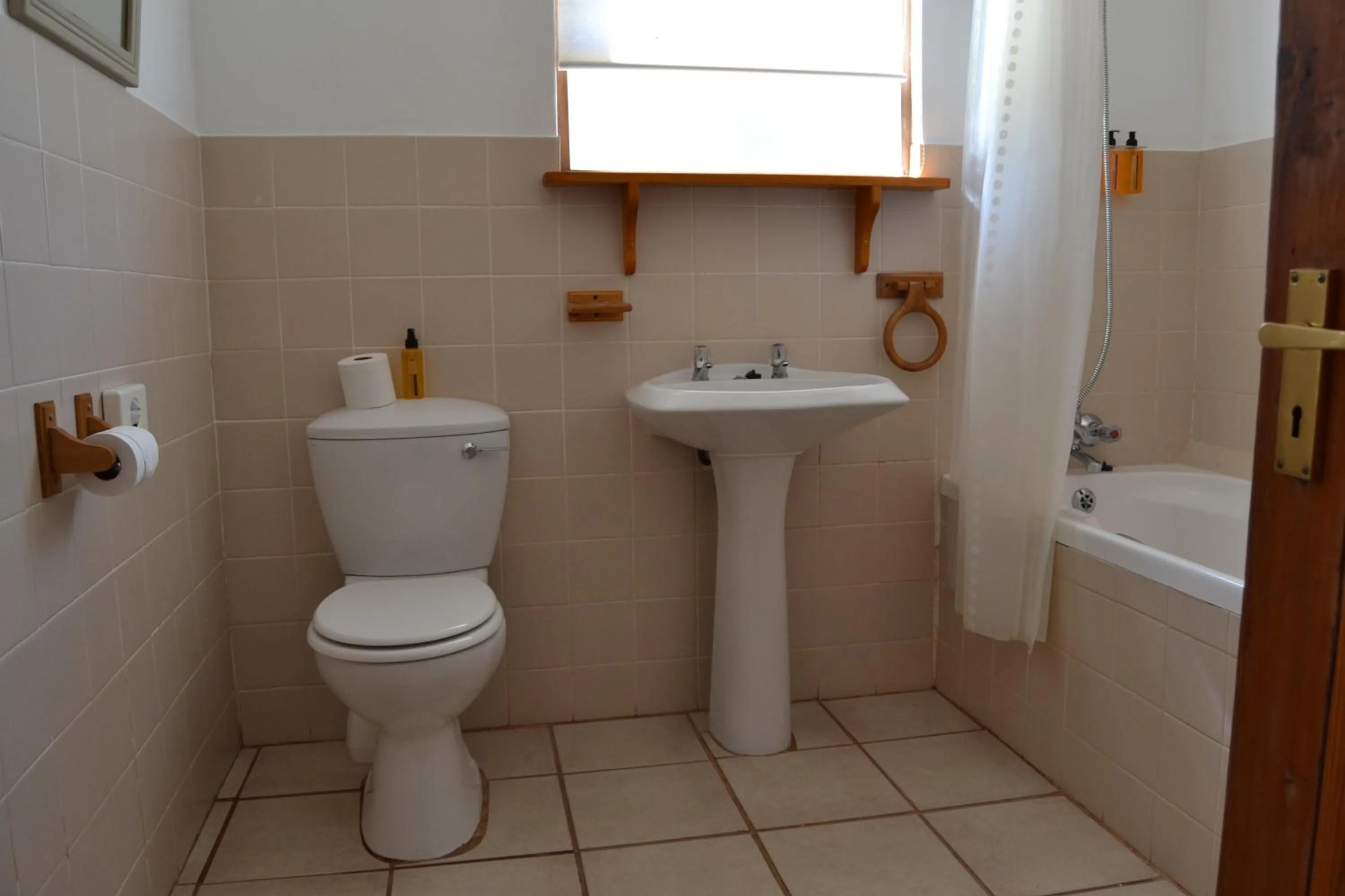 Bathroom in Over The Mountain Guest Farm