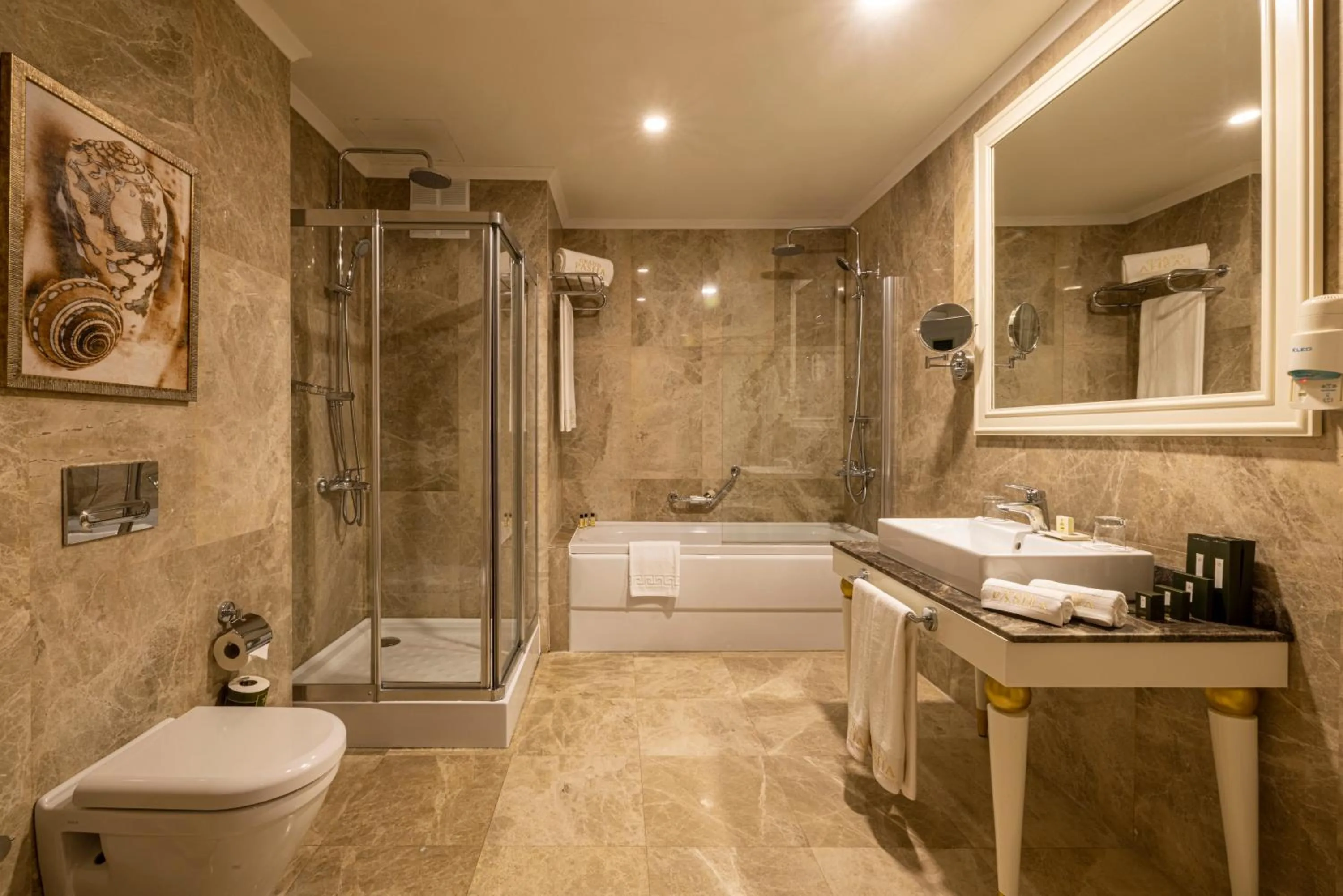 Bathroom in Grand Pasha Hotel & Spa Kyrenia