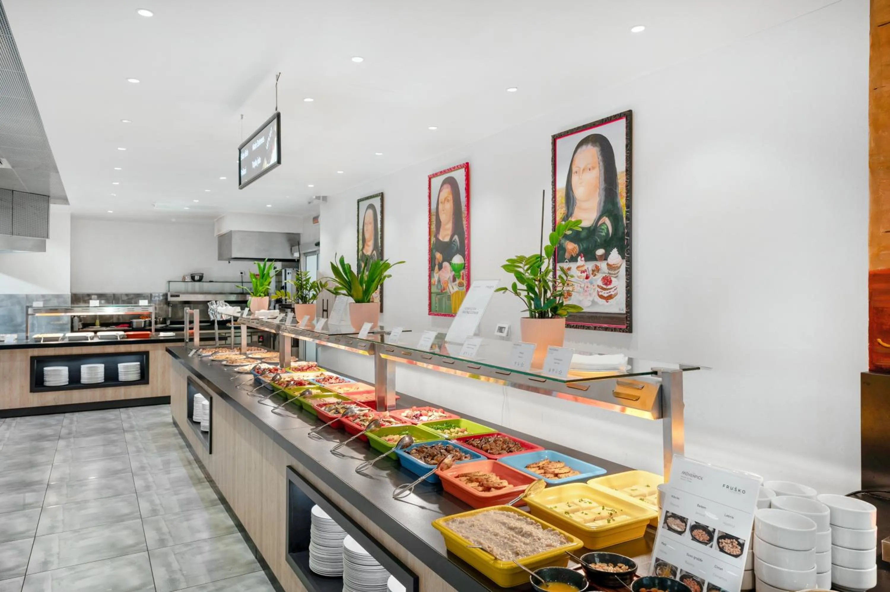 Buffet breakfast in Movenpick Resort and Spa Fruske Terme
