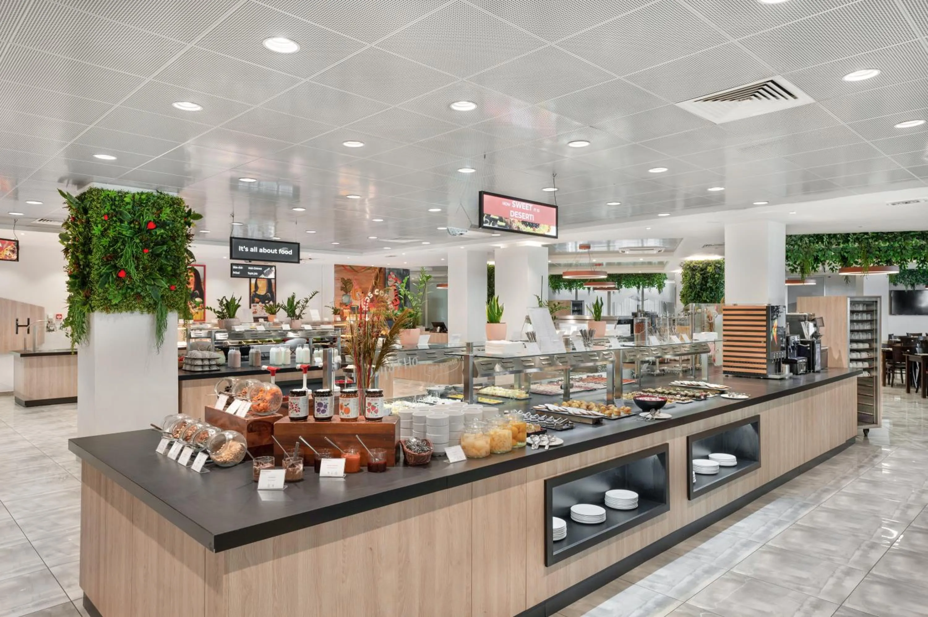 Buffet breakfast in Movenpick Resort and Spa Fruske Terme