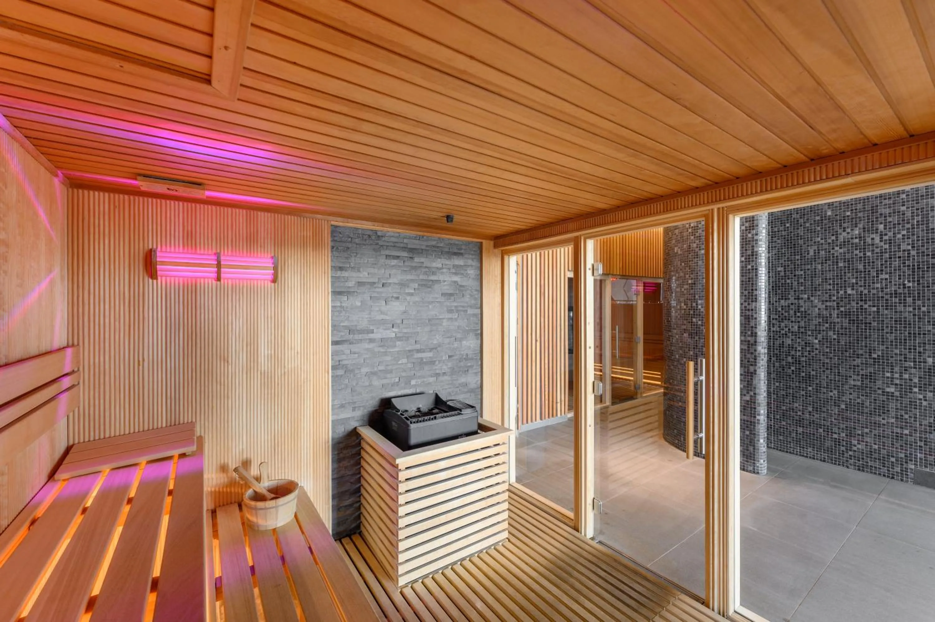 Sauna in Movenpick Resort and Spa Fruske Terme