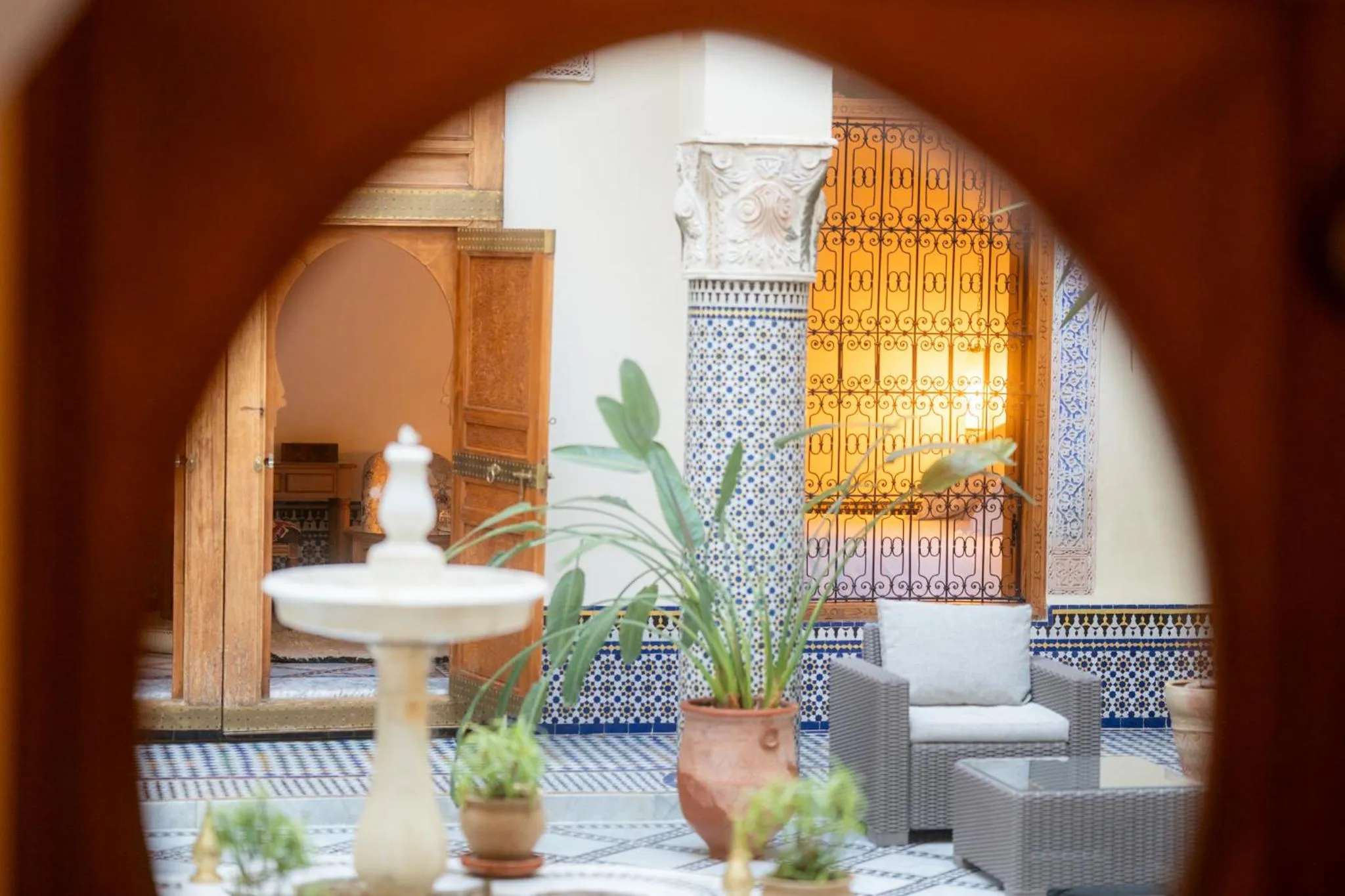 Patio in Riad Al Ansari