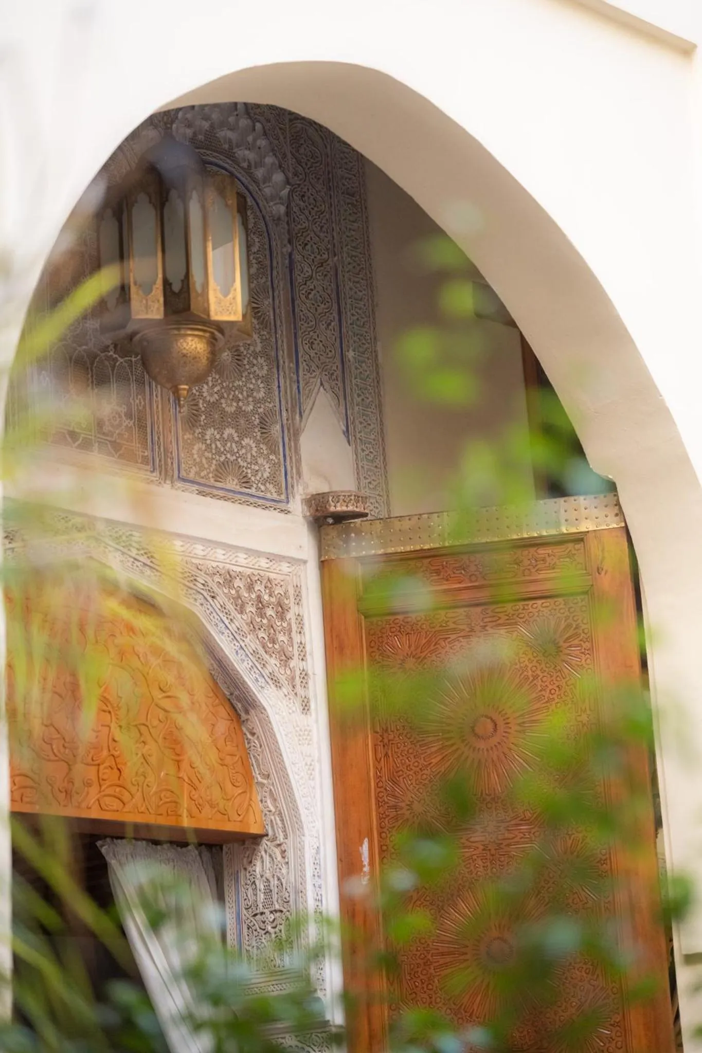 Text overlay in Riad Al Ansari