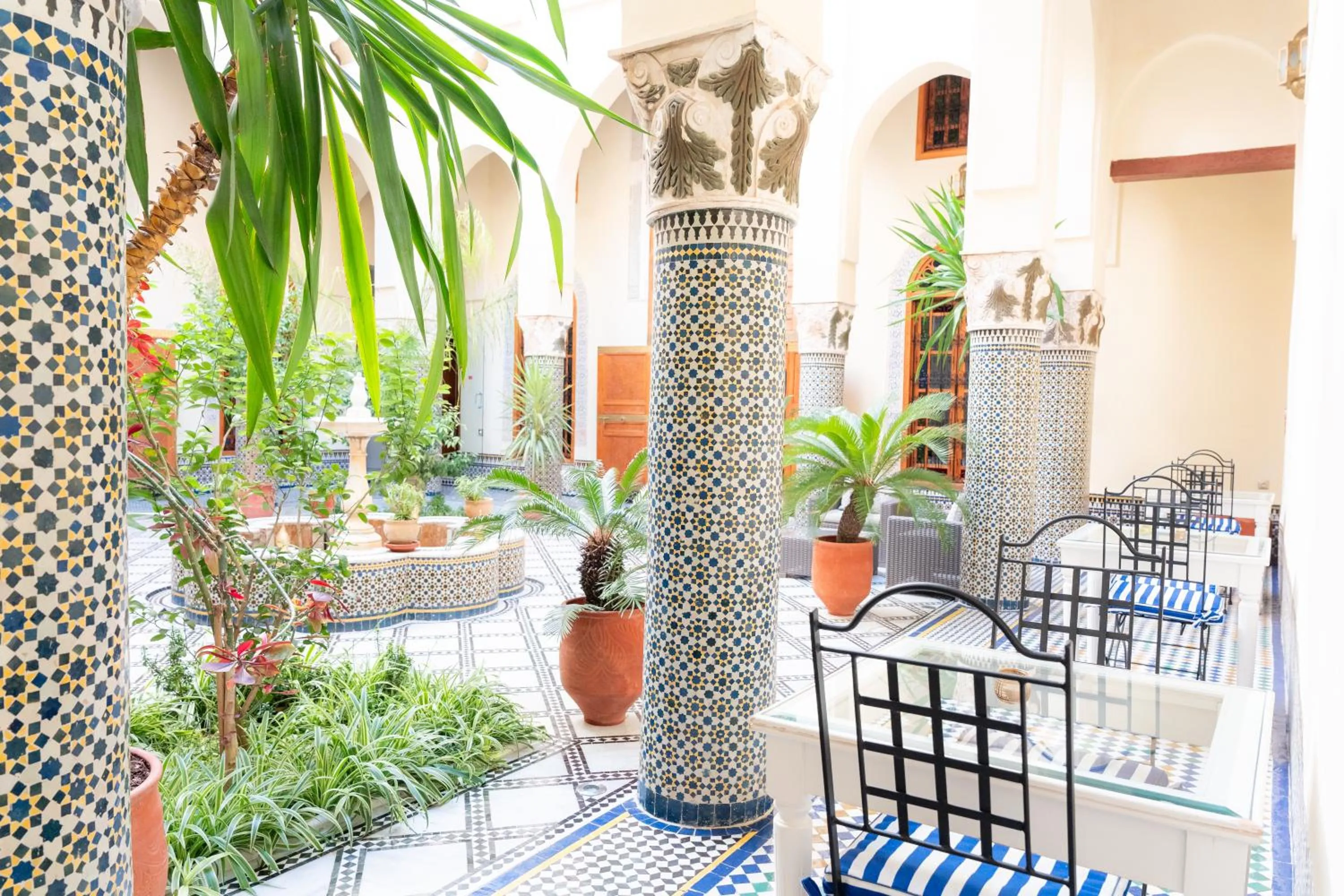 Patio in Riad Al Ansari