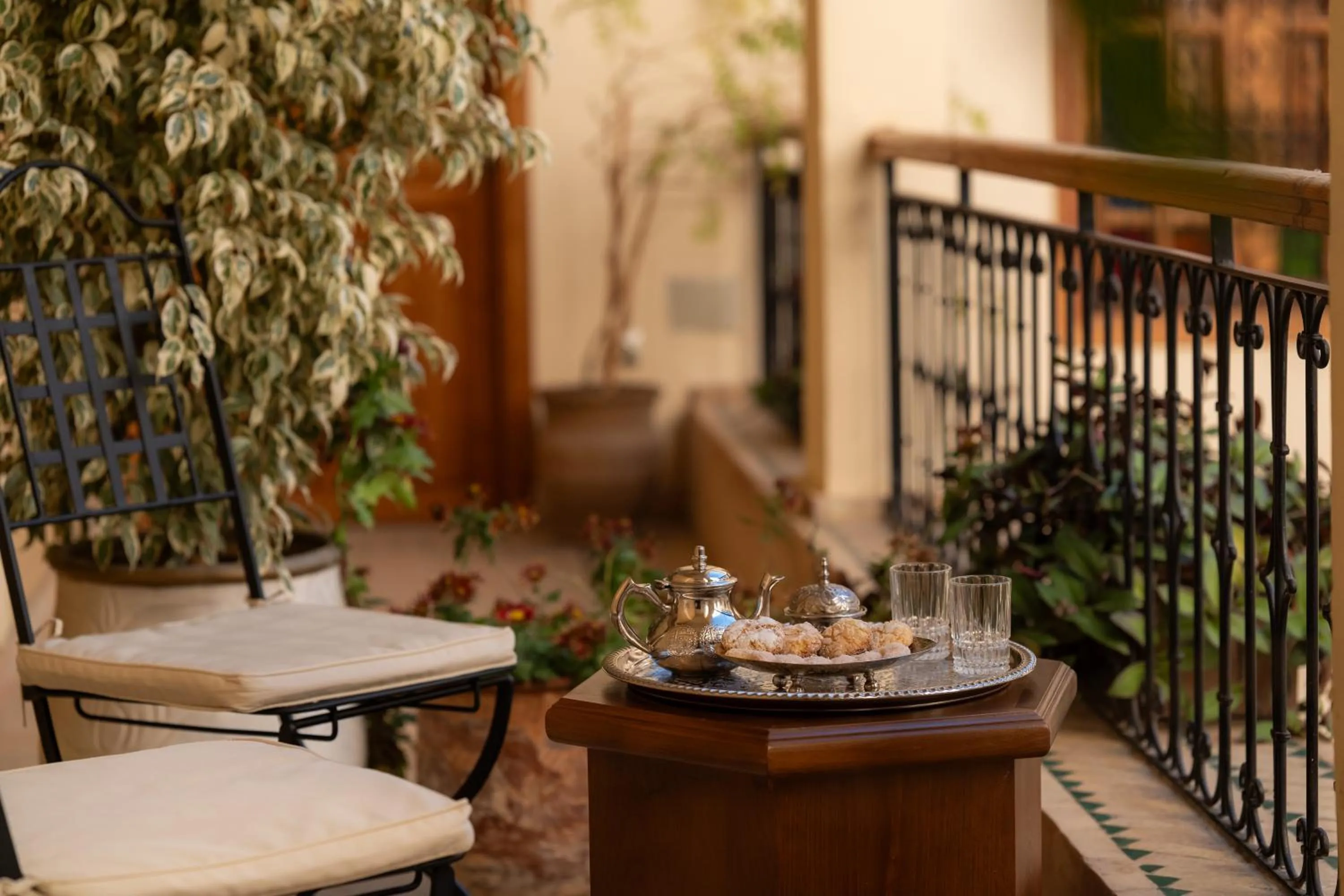 Balcony/Terrace in Riad Al Ansari