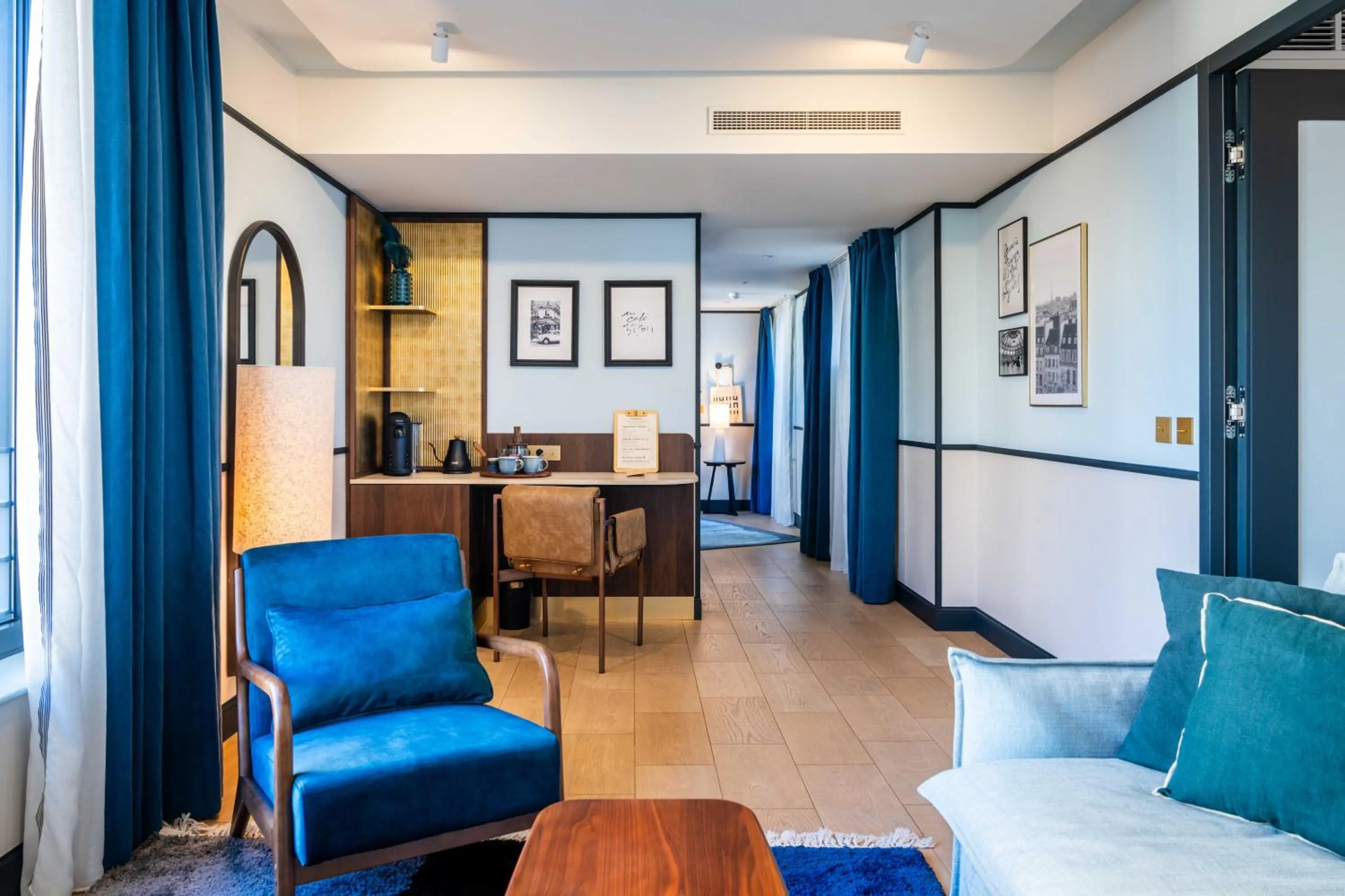 Living room in Quinzerie hôtel