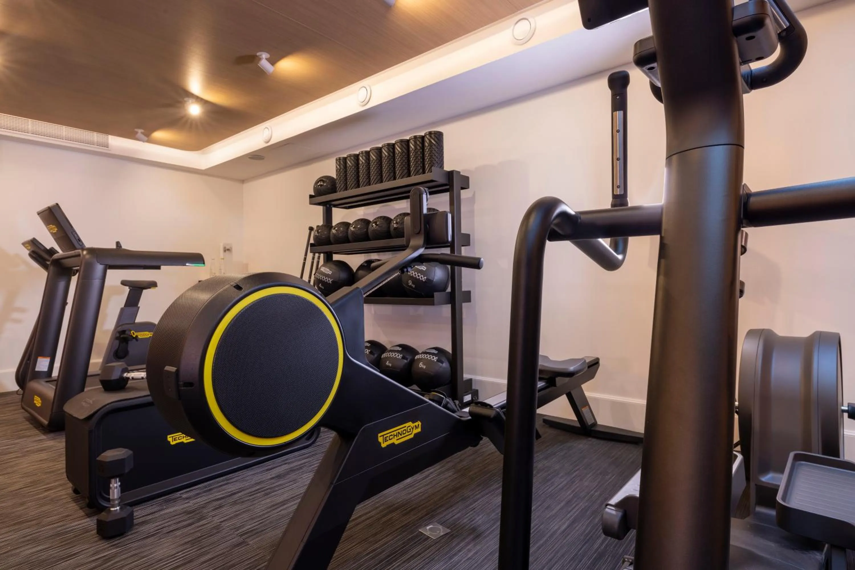 Fitness centre/facilities in Quinzerie hôtel