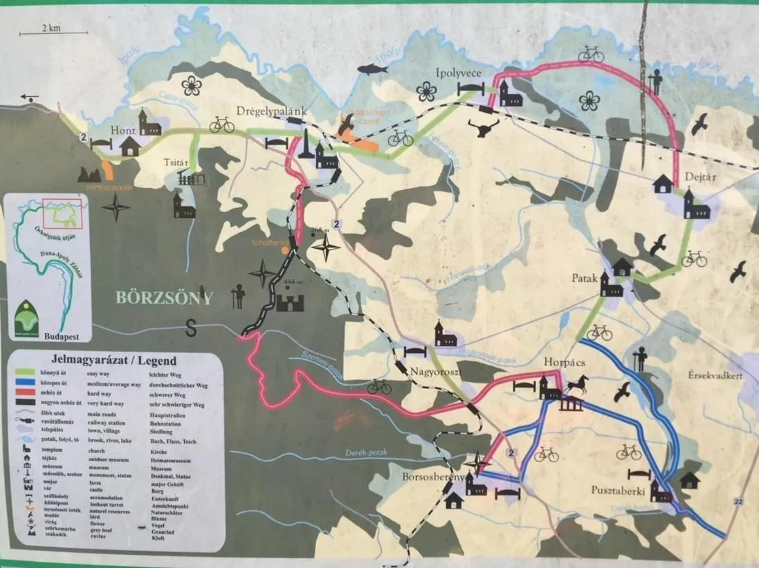 Cycling in MiLLER's Inn Panzió és Étterem