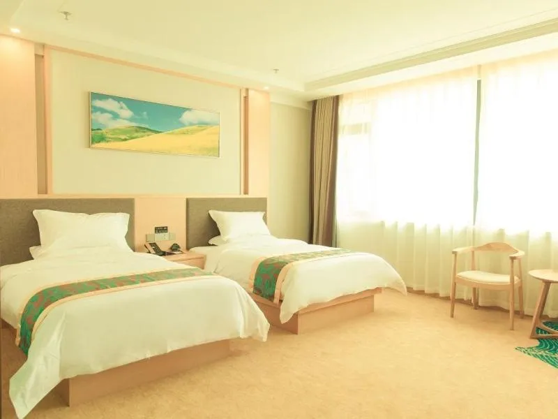 Bed in GreenTree Eastern Fuyang Yingdong District South Guoyang Road Hotel
