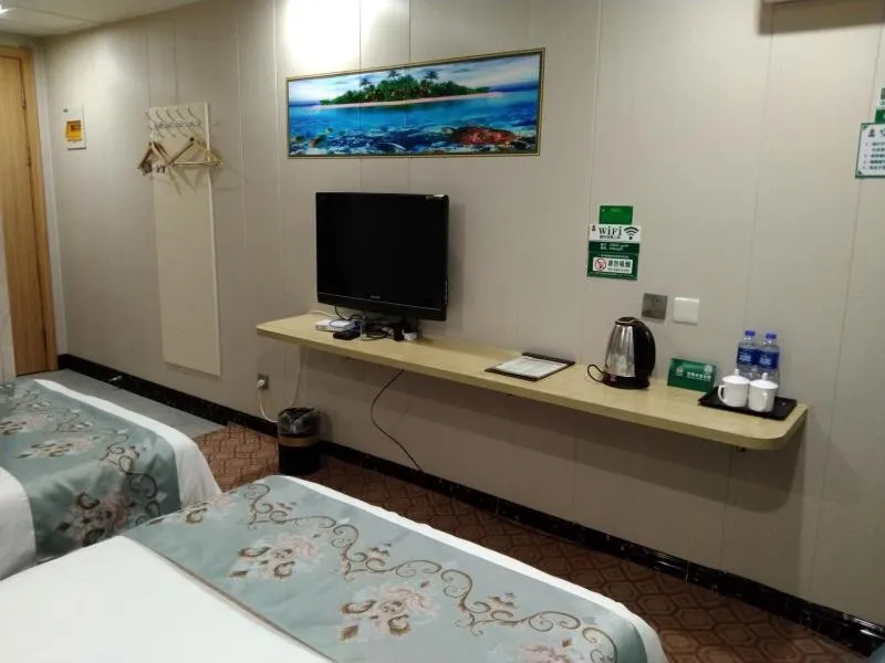 Bed in GreenTree Alliance Xinyang Pingqiao District Nanjing Road Dongyang Hotel