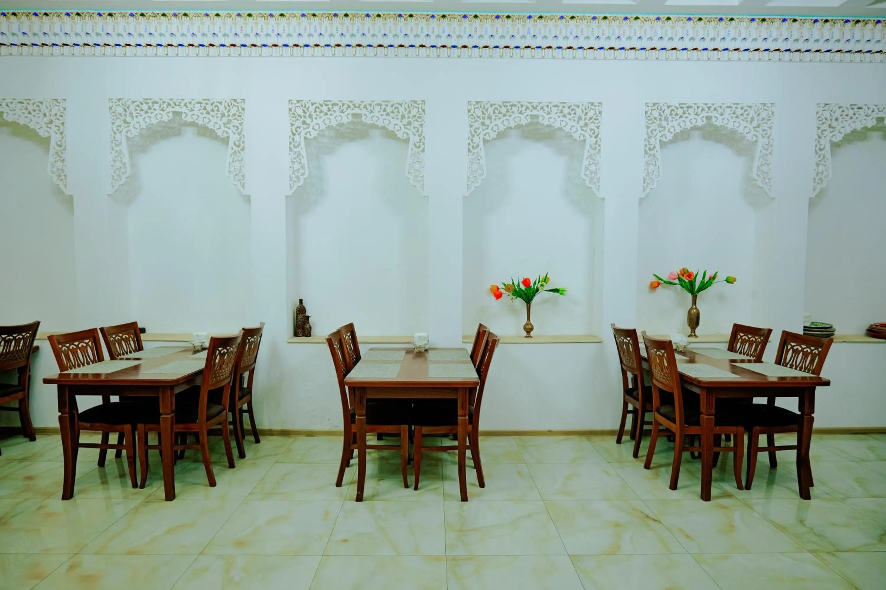 Seating area in Imperial Palace Bukhara