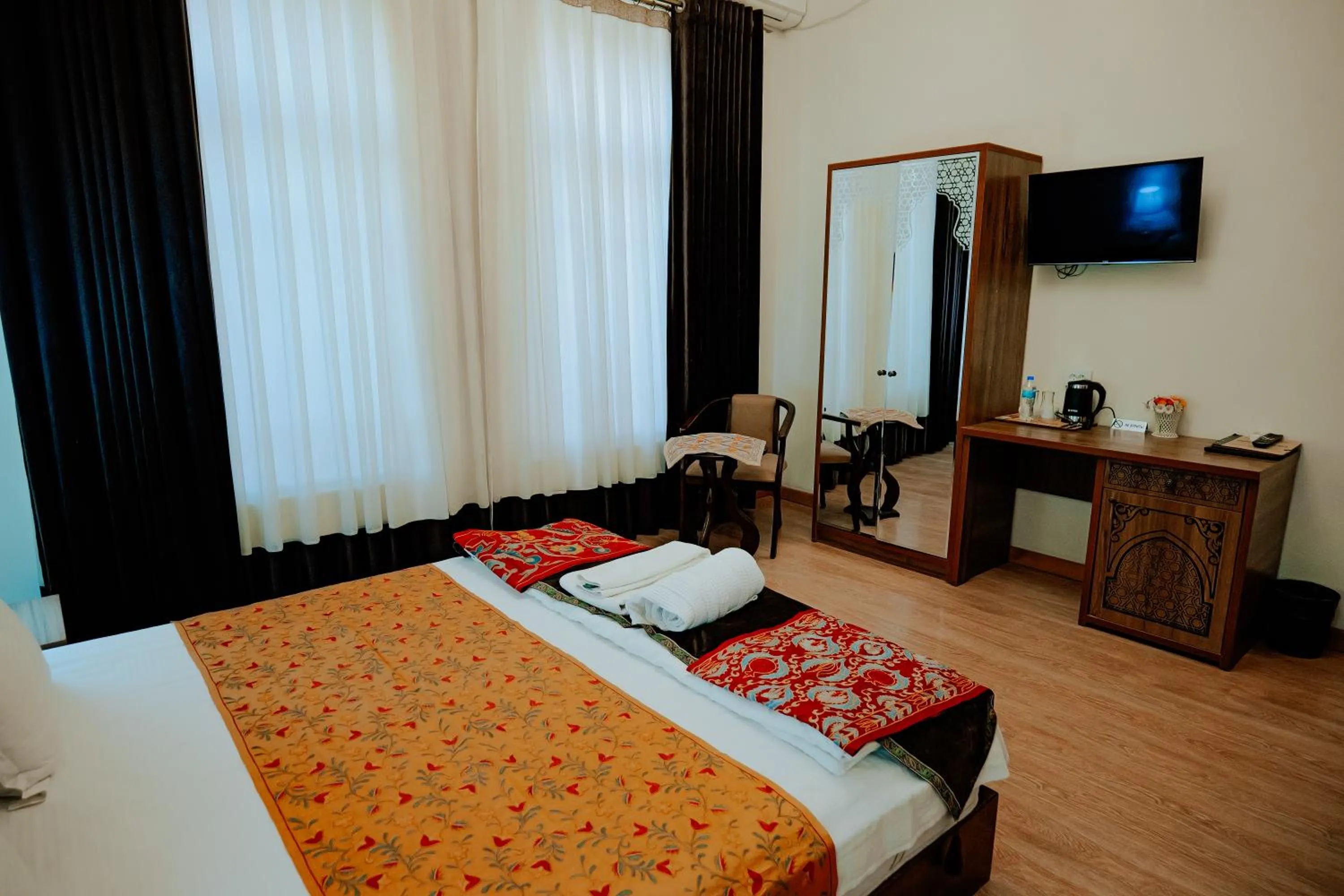 Bed in Imperial Palace Bukhara