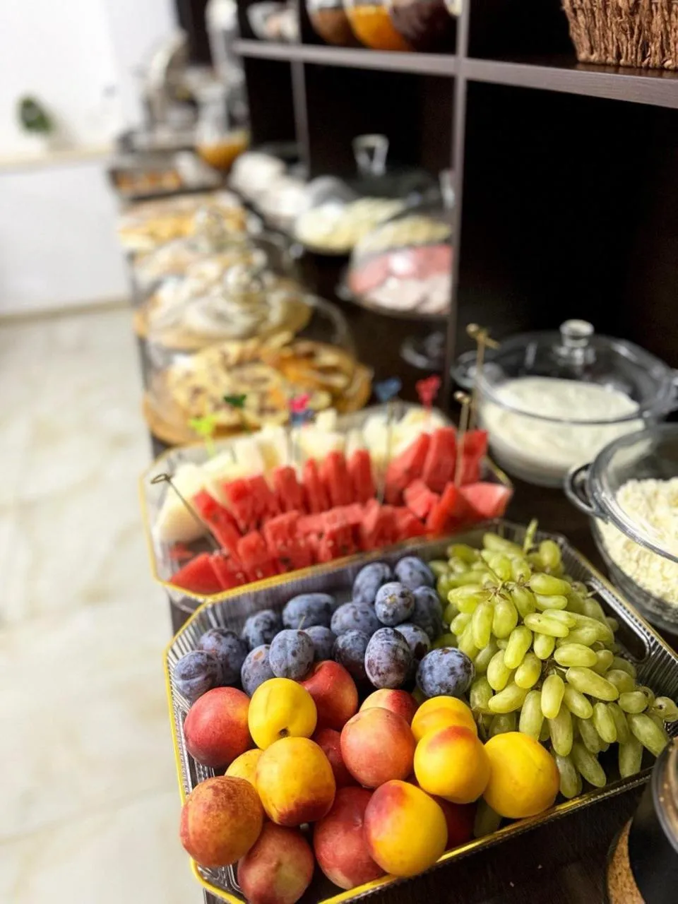 Breakfast in Imperial Palace Bukhara