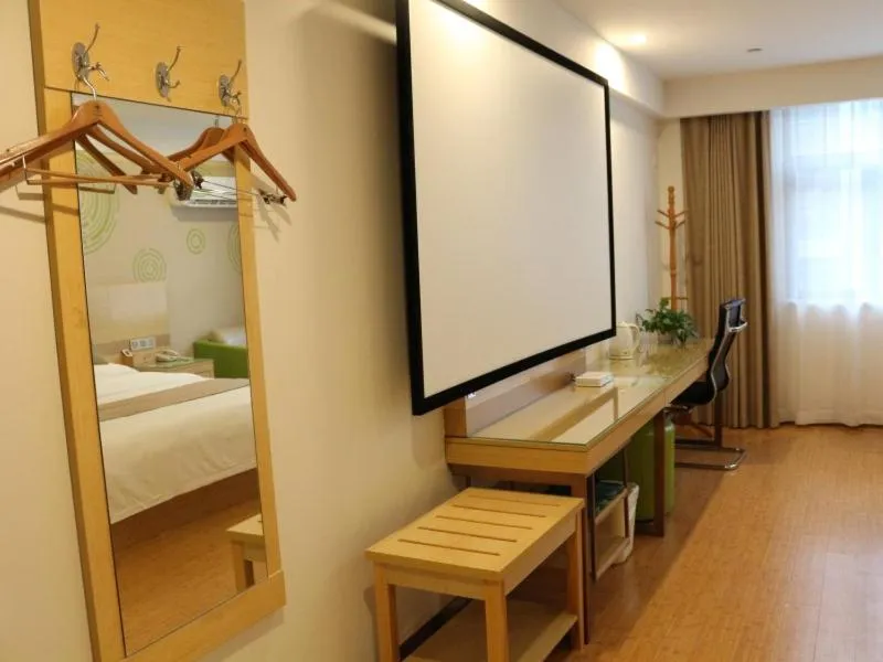 Bed in GreenTree Inn Anhui Suzhou city Si District Bianhe Avenue Business Hotel