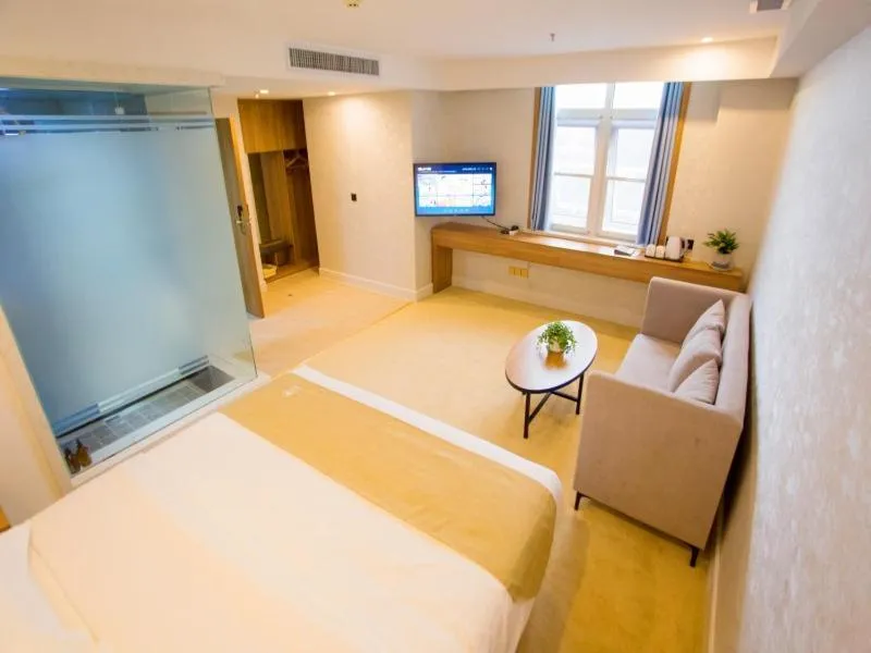 Bed in GreenTree Inn Liao Cheng Shen Country Bus Station Business Hotel