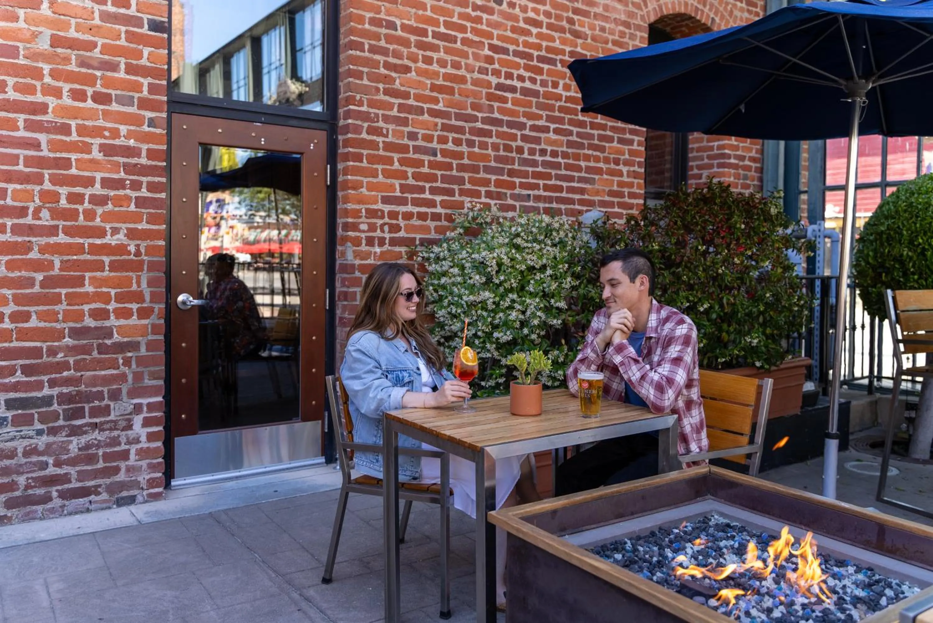 Patio in Argonaut Hotel, a Noble House Hotel