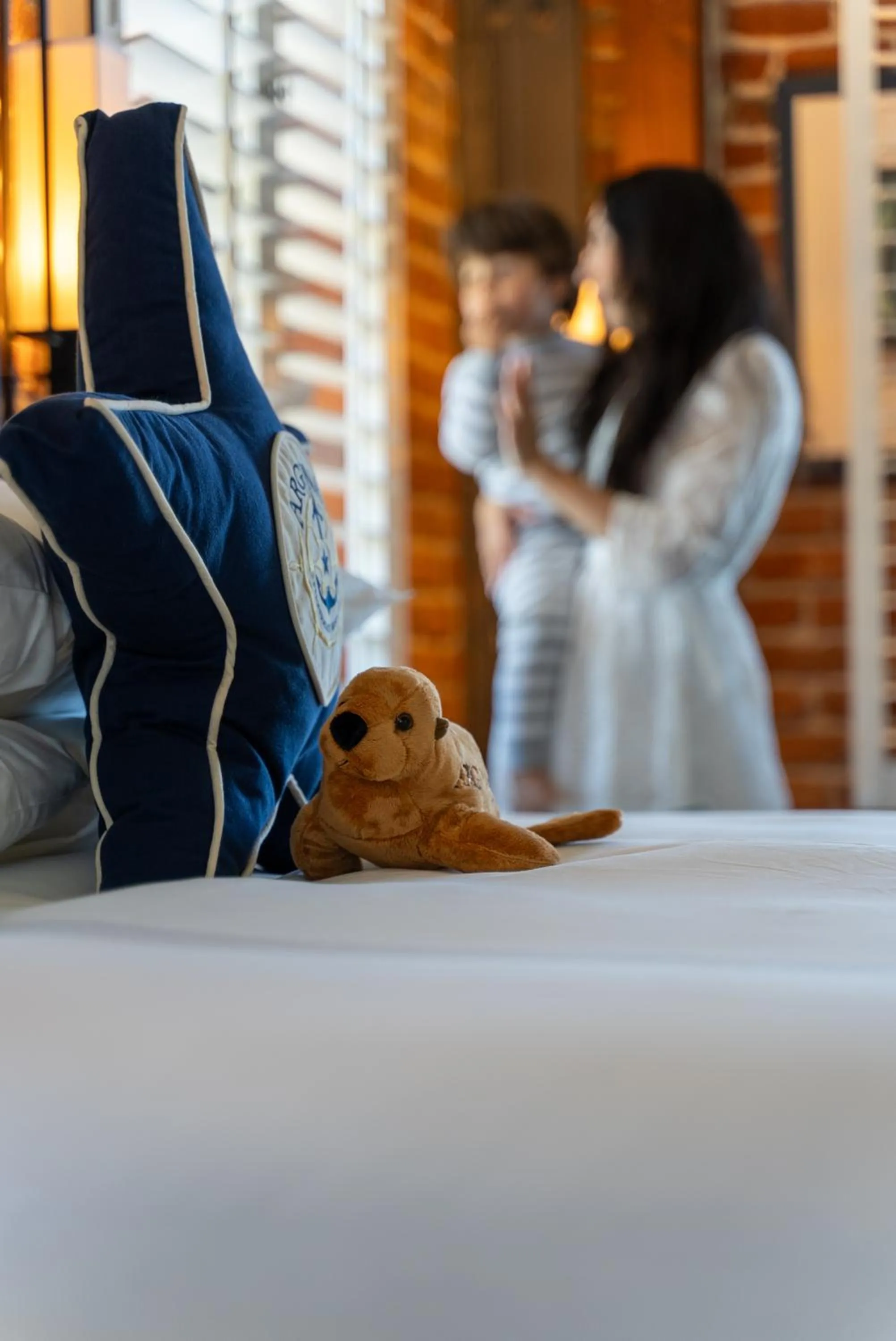 People, Bed in Argonaut Hotel, a Noble House Hotel