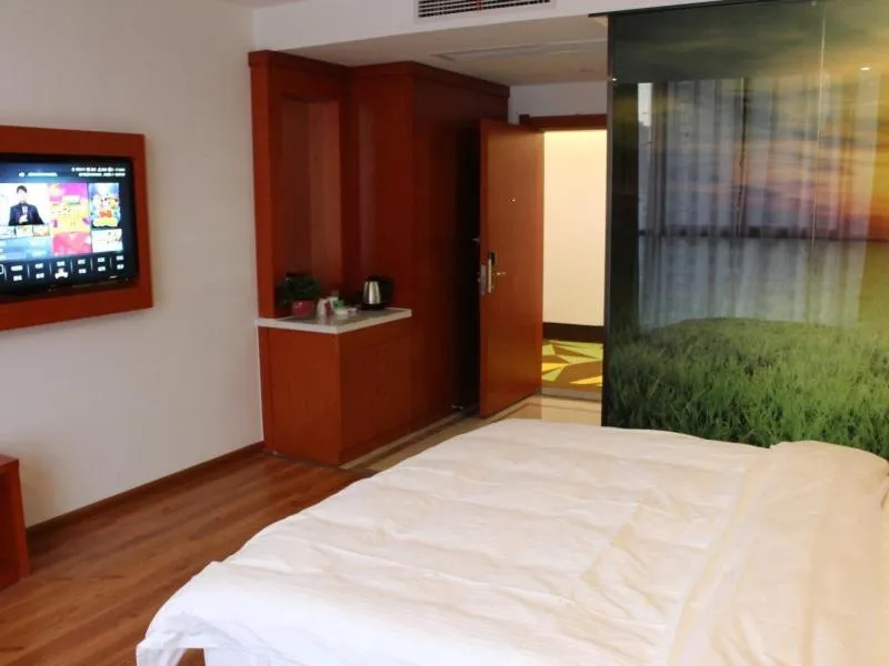 Bed in Vatica Fuyang Linquan County Tenghui International City Hotel