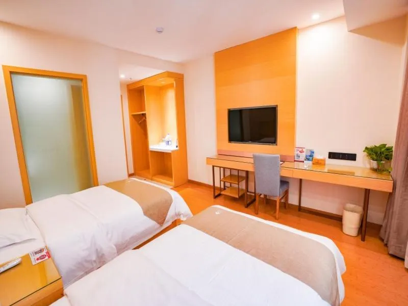 Bed in GreenTree Inn Hefei Fuyang North Road Beicheng Shuangfeng Industrial Park Business Hotel