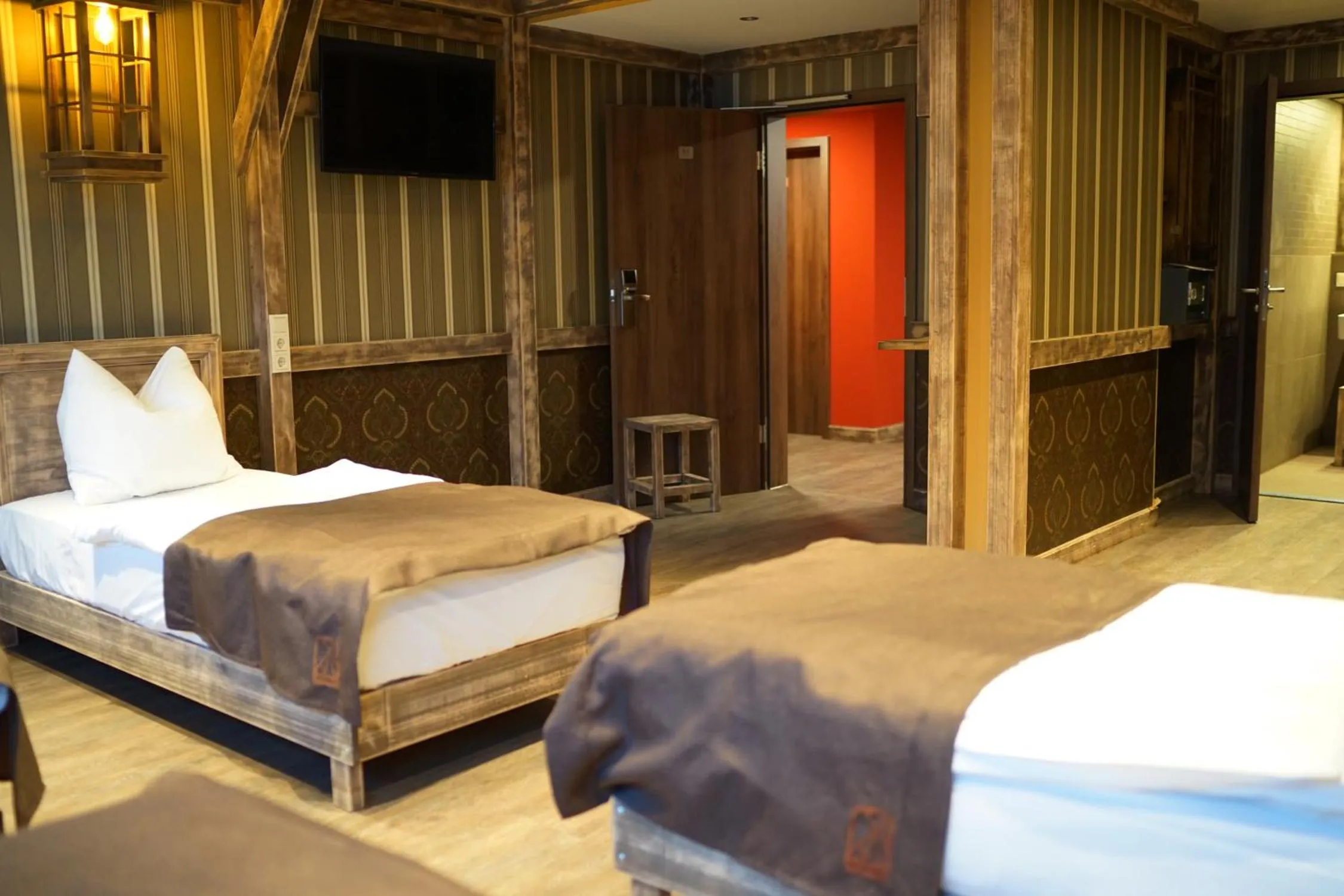 Bedroom, Bed in Aparthotel MyCologne