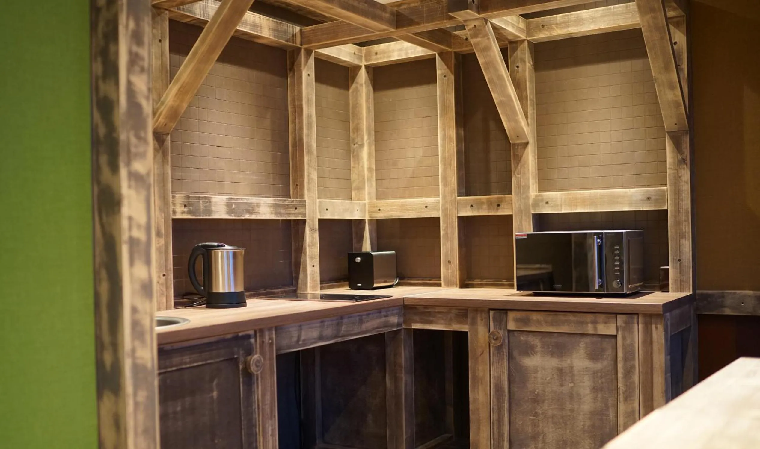 Kitchen or kitchenette in Aparthotel MyCologne