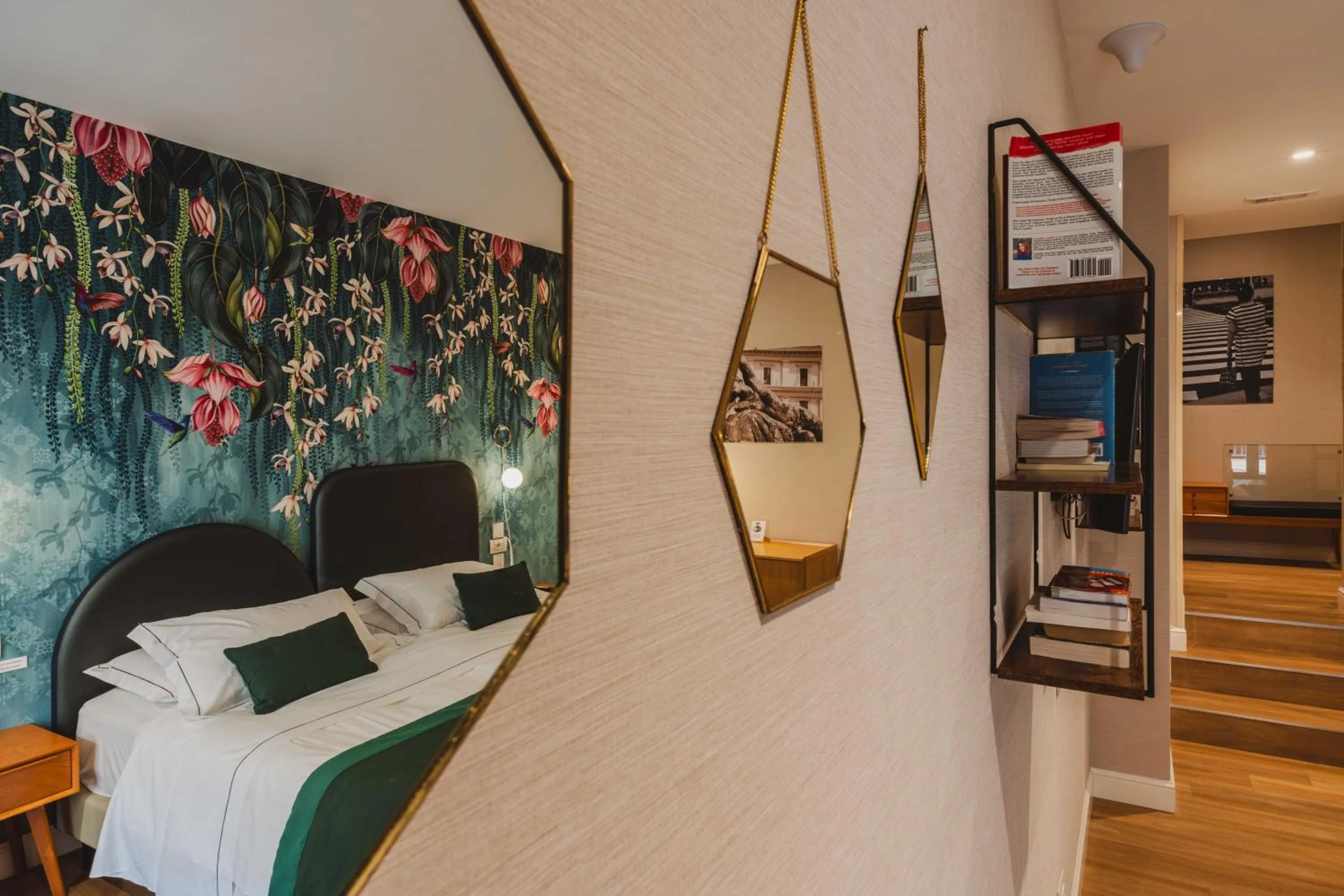 Bed in Vicario Suites