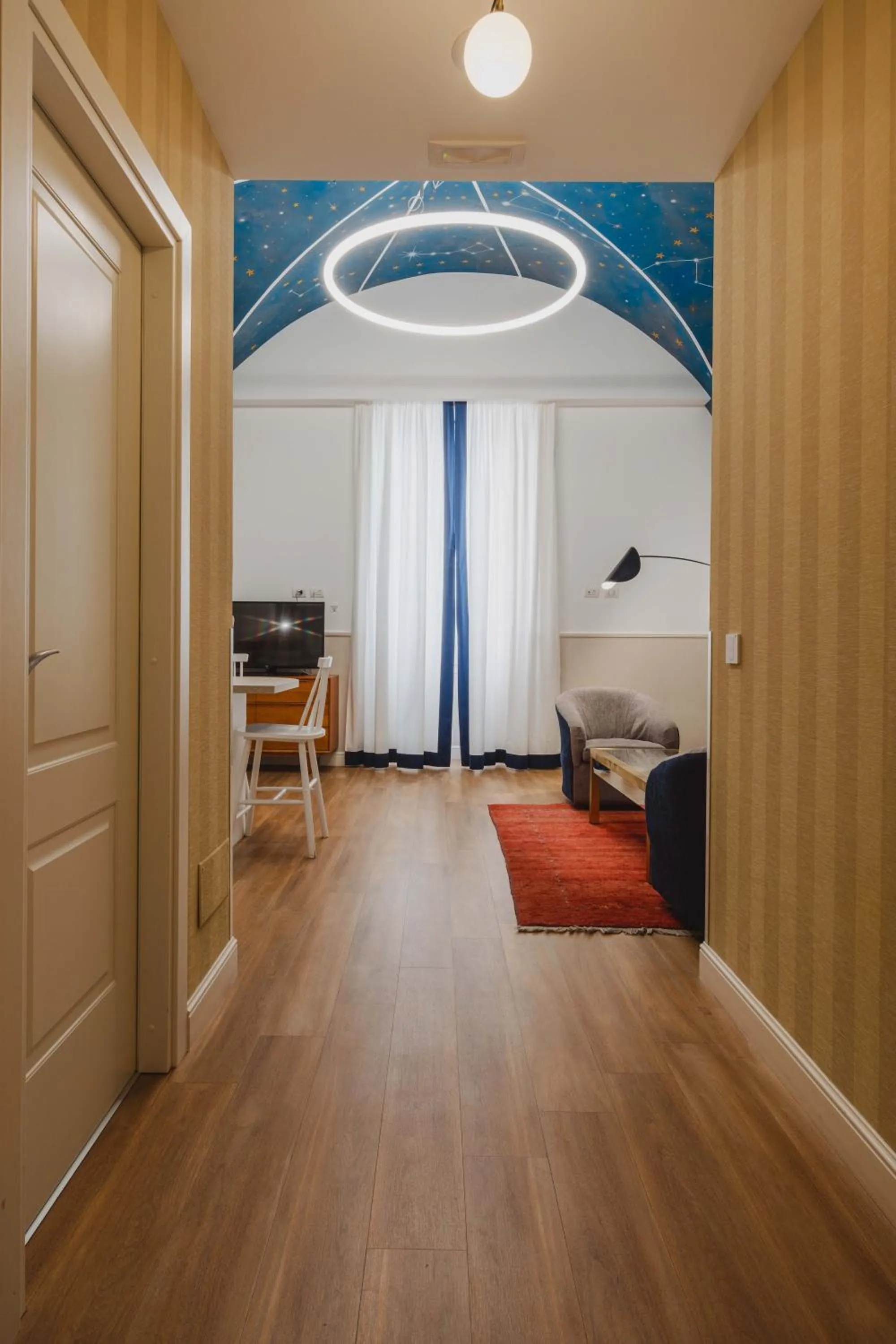 Bed in Vicario Suites