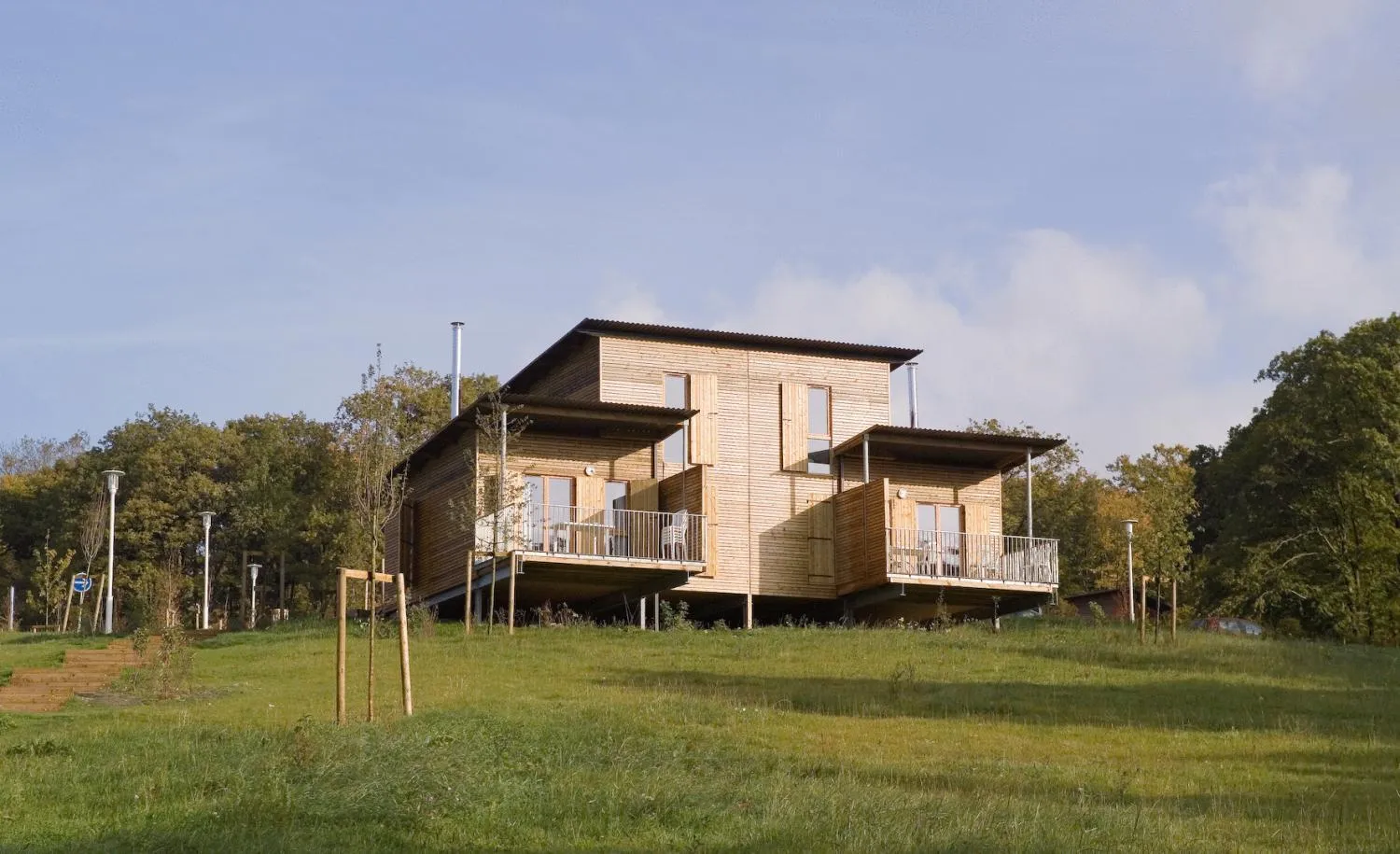 Facade/entrance in Madame Vacances Les Cottages De Valjoly