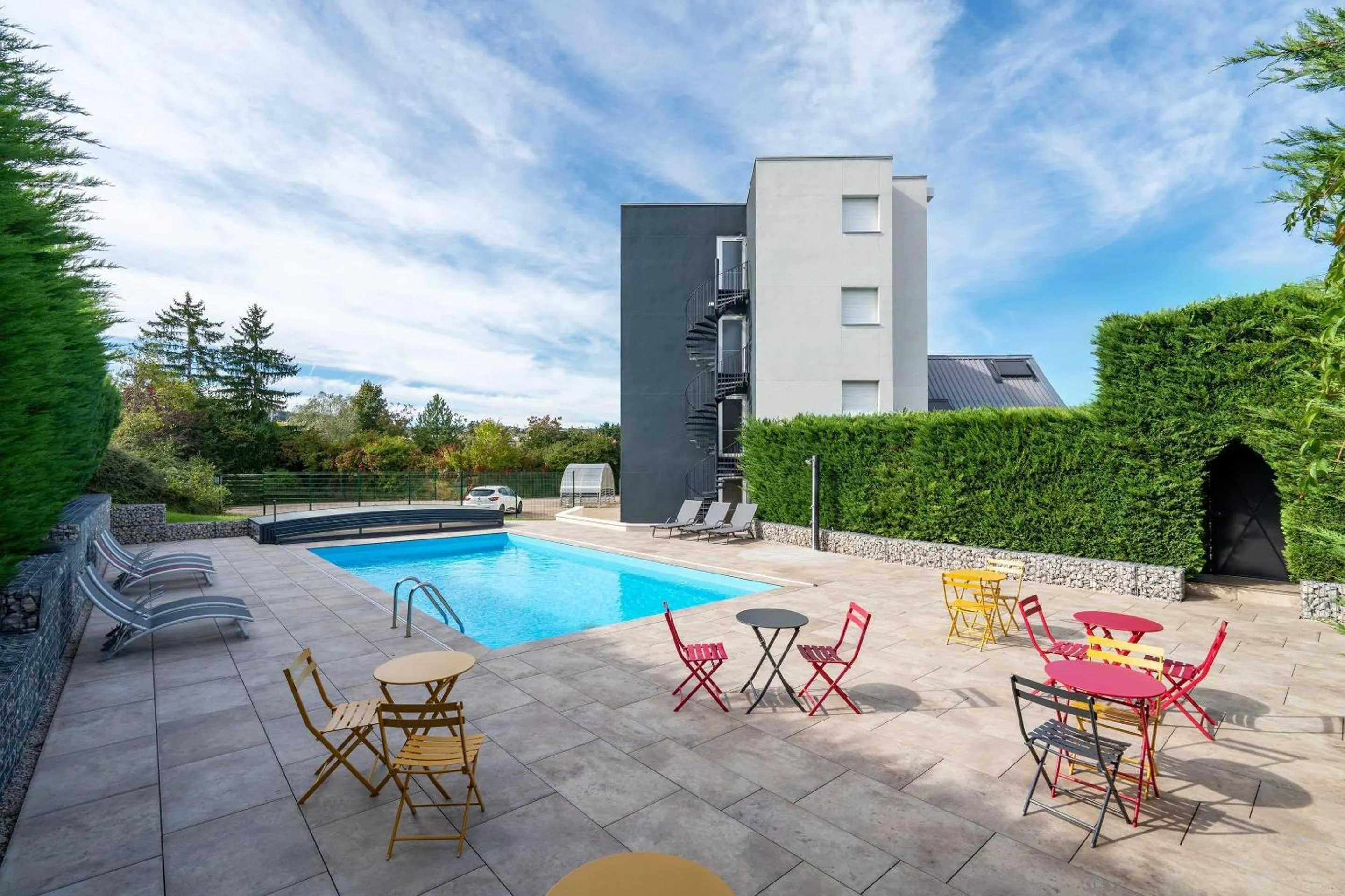 Pool view in Sure Hotel by Best Western Dole