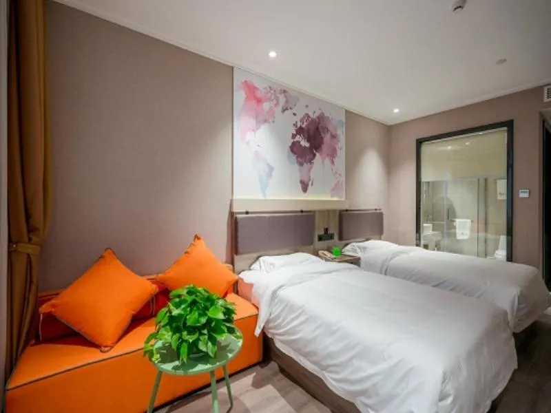 Bed in Vatica Wuxi Yixing City Renmin Road Hotel