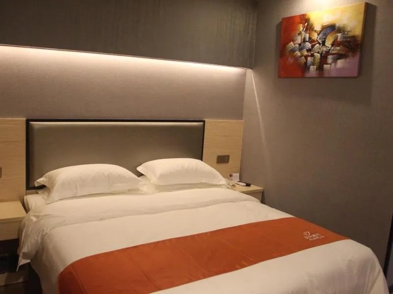 Bed in Shell Shanghai Chedun Yingshi City Yingshi Road Hotel