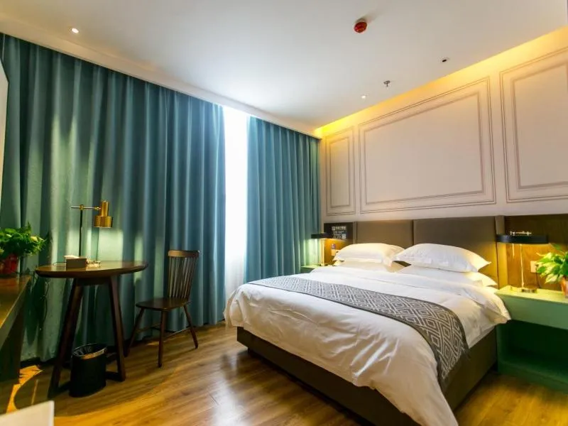 Bed in GME Bozhou Qiaocheng District Jian'an Road Railway Station Hotel