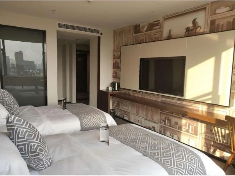 Bed in GME Huainan Tianjiaan District Chaoyang East Road Hotel