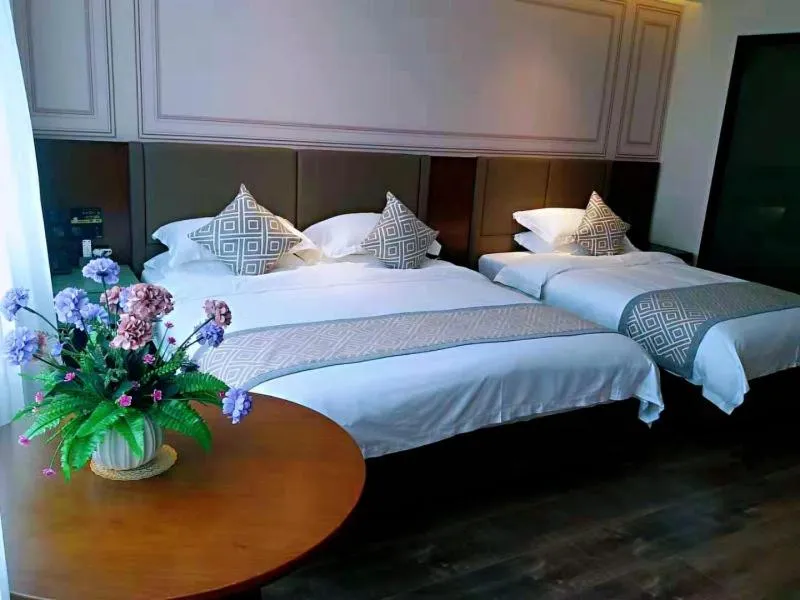 Bed in GME Huainan Tianjiaan District Chaoyang East Road Hotel