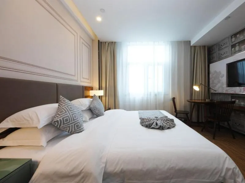 Bed in GME Hefei Feidong county High Speed Railway Station Longquan East Road Hotel