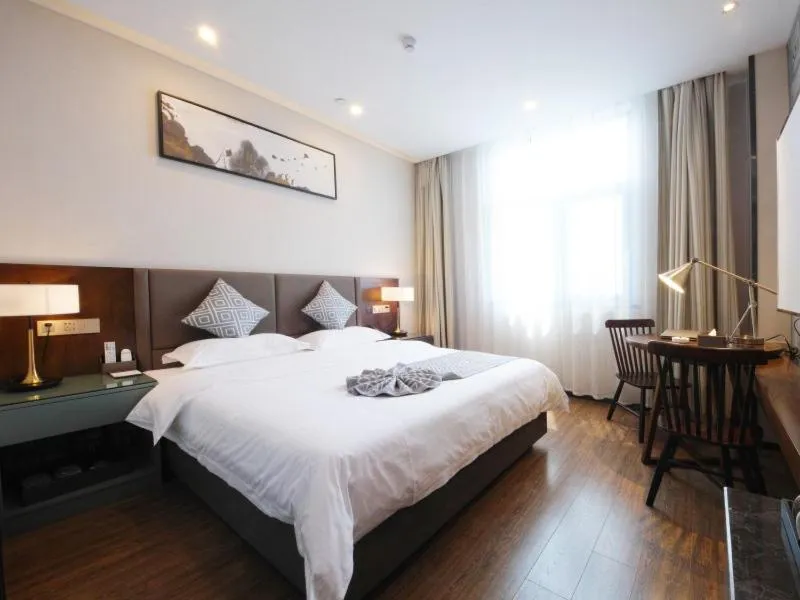 Bed in GME Hefei Feidong county High Speed Railway Station Longquan East Road Hotel