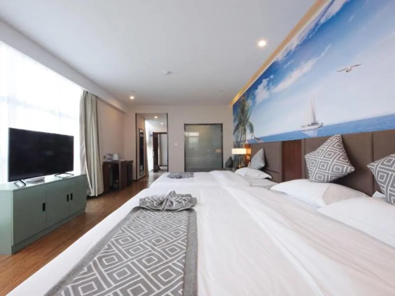 Bed in GME Hefei Feidong county High Speed Railway Station Longquan East Road Hotel