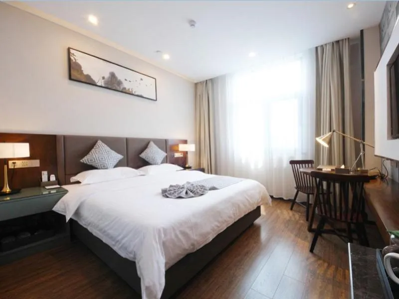 Bed in GME Hefei Feidong county High Speed Railway Station Longquan East Road Hotel