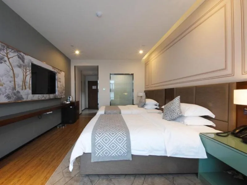 Bed in GME Hefei Feidong county High Speed Railway Station Longquan East Road Hotel