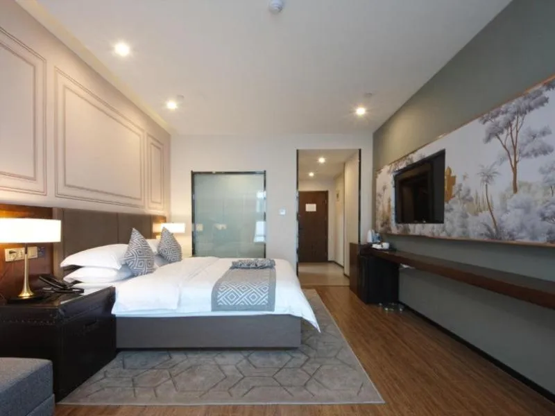 Bed in GME Hefei Feidong county High Speed Railway Station Longquan East Road Hotel