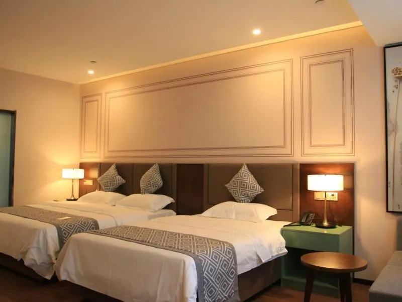 Bed in GME Hefei Feidong county High Speed Railway Station Longquan East Road Hotel