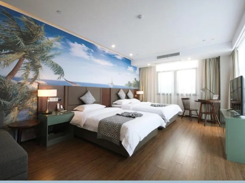 Bed in GME Hefei Feidong county High Speed Railway Station Longquan East Road Hotel