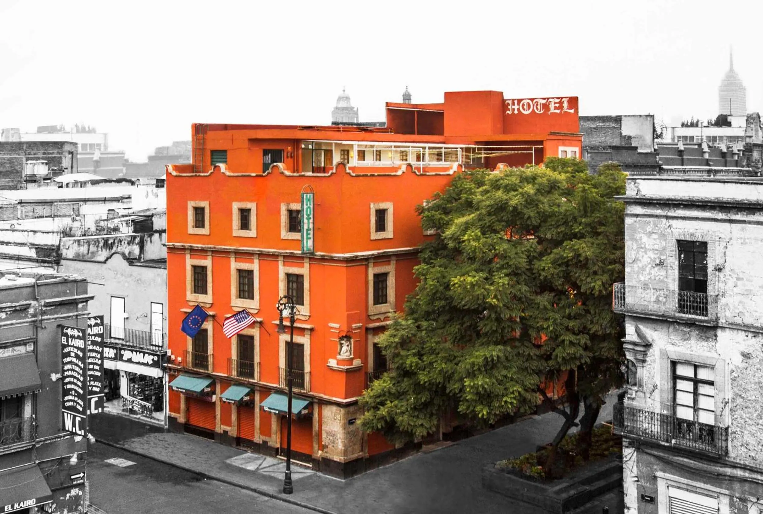 Facade/entrance in Hotel Templo Mayor