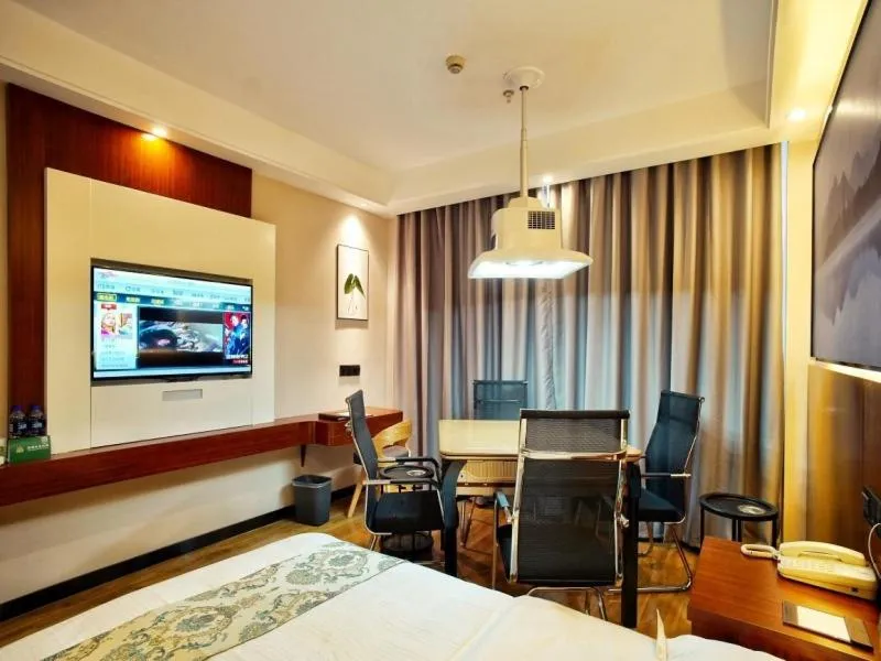 Bed in GreenTree Alliance Changzhou Jintan District Dongmen Street Hotel Hotel