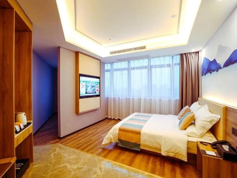 Bed in VX Changzhou Jintan District Red Star Macalline Hotel