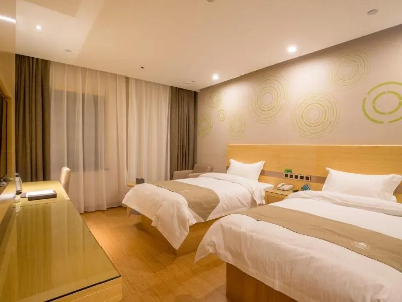 Bed in GreenTree Inn Hefei Binhu District Hangzhou Road Expressway Times Square Business Hotel