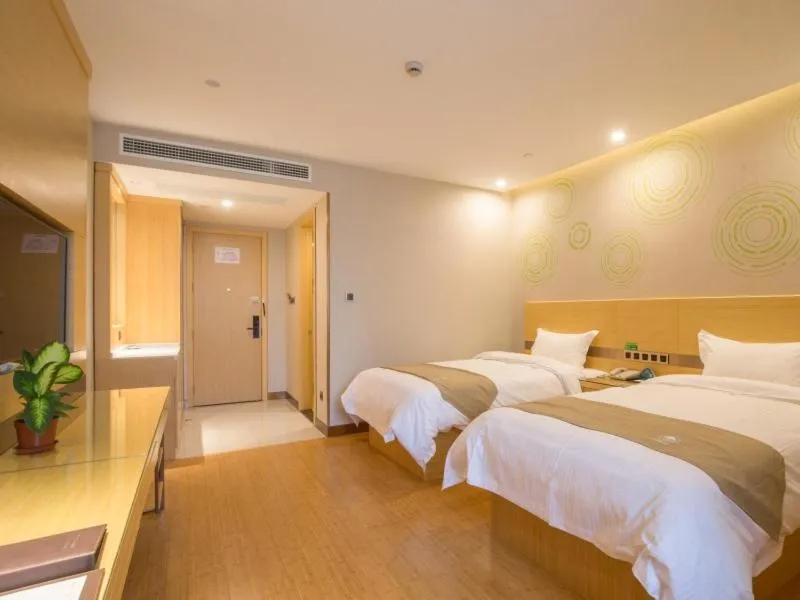 Bed in GreenTree Inn Hefei Binhu District Hangzhou Road Expressway Times Square Business Hotel